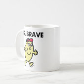 de heer Brave Waving Hallo Koffiemok (Voorkant links)