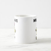 de heer Brave Waving Hallo Koffiemok (Center)