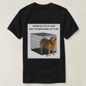 de heer Brightside Doggo Classic T-Shirt (Design voorkant)