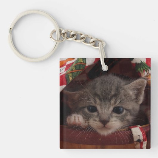 de heer Brown Sleutelhanger (Voorkant)