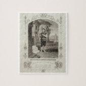 de heer Buckstone als Lancelot Gobbo, Act II Scene Legpuzzel (Verticaal)