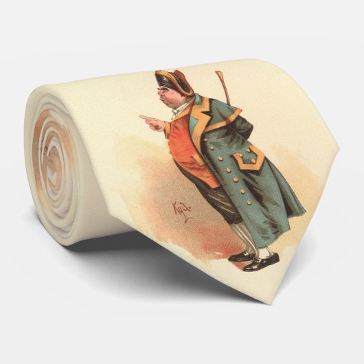 De heer Bumble van Kyd, Charles Dickens' Oliver Tw Stropdas (Opgerold)