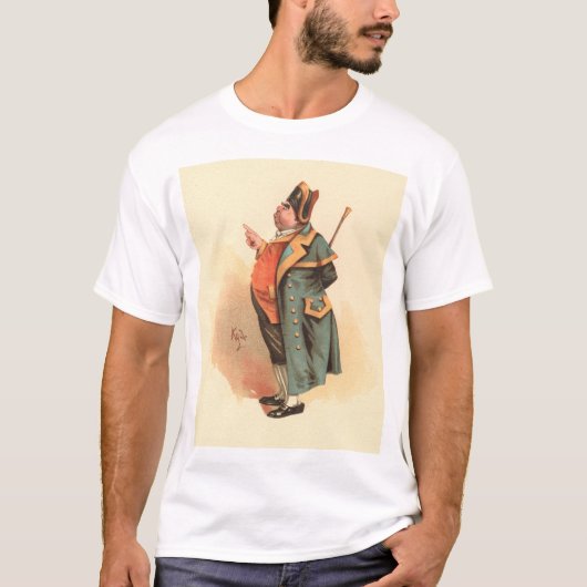 De heer Bumble van Kyd, Charles Dickens' Oliver Tw T-shirt (Voorkant)