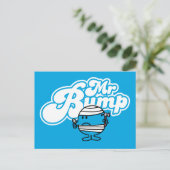 de heer Bump | Bandloopduim Briefkaart (Staand voorkant)