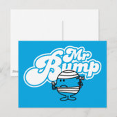 de heer Bump | Bandloopduim Briefkaart (Voorkant / Achterkant)