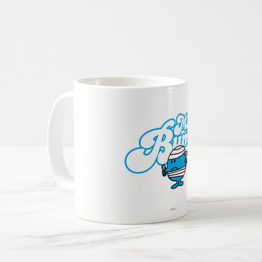 de heer Bump | Bandloopduim Koffiemok (Voorkant links)