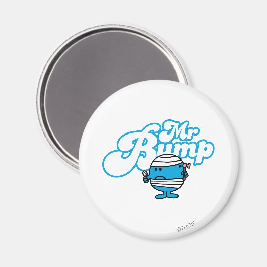 de heer Bump | Bandloopduim Magneet (Voorkant / Achterkant)