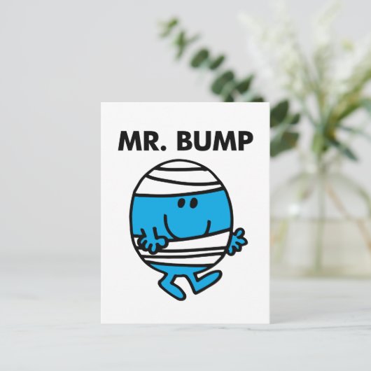de heer Bump Classic 1 Briefkaart (Staand voorkant)
