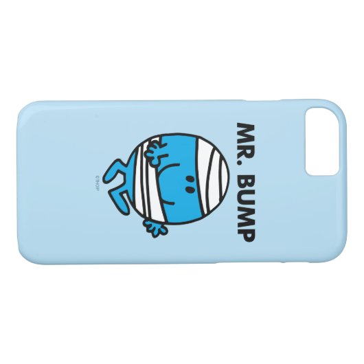 de heer Bump Classic 1 Case-Mate iPhone Case (Achterkant (Horizontaal))