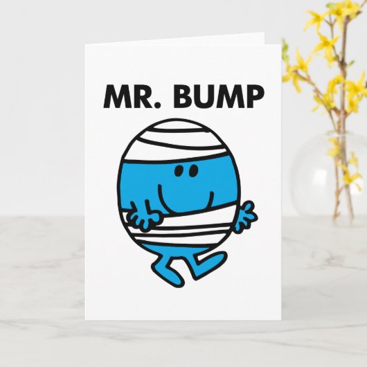 de heer Bump Classic 1 Kaart (Gele Bloem)