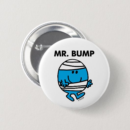 de heer Bump Classic 1 Ronde Button 5,7 Cm (Voorkant /achterkant)
