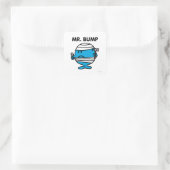 de heer Bump Classic 2 Vierkante Sticker (Tas)