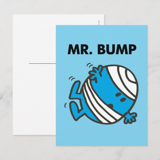 de heer Bump Classic 3 Briefkaart (Voorkant / Achterkant)