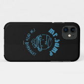 de heer Bump | Ik ben in Bandage Case-Mate iPhone Case (Achterkant (horizontaal))