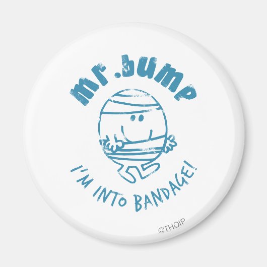 de heer Bump | Ik ben in Bandage Magneet (Voorkant)
