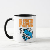 De heer Bump Play Soccer Mok (Links)