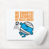 De heer Bump Play Soccer Muismat (Met muis)