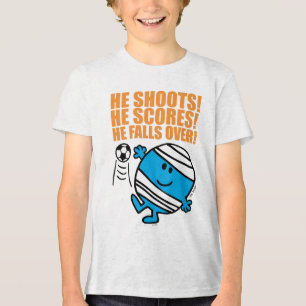 De heer Bump Play Soccer Tri-Blend Shirt