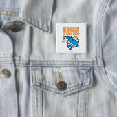 De heer Bump Play Soccer Vierkante Button 5,1 Cm (In situ)