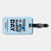 de heer Bump | Vandaag is het een trieste dag Bagagelabel (Achterkant horizontaal)