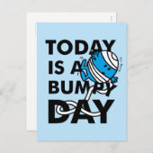 de heer Bump | Vandaag is het een trieste dag Briefkaart (Voorkant / Achterkant)
