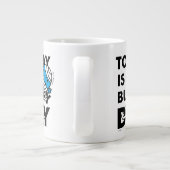 de heer Bump | Vandaag is het een trieste dag Grote Koffiekop (Achterkant)