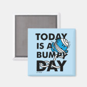 de heer Bump | Vandaag is het een trieste dag Magneet (Voorkant / Achterkant)