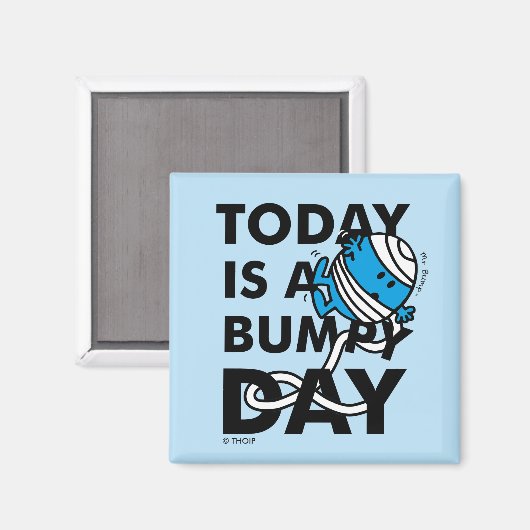 de heer Bump | Vandaag is het een trieste dag Magneet (Voorkant / Achterkant)