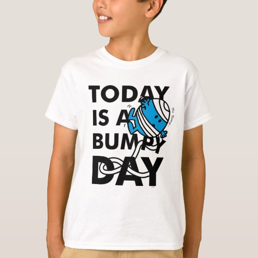 de heer Bump | Vandaag is het een trieste dag T-shirt (Voorkant)