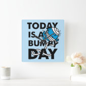 de heer Bump | Vandaag is het een trieste dag Vierkante Klok (Huis)