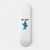 De heer Busy Waving Hallo Skateboard (Voorkant)
