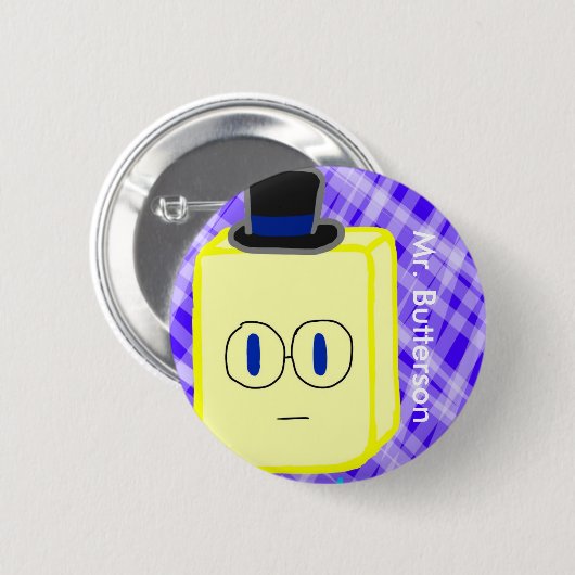 de heer Butterson Button (Voorkant /achterkant)