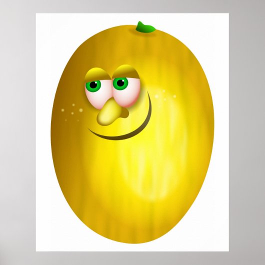 de heer Canary Melon Poster (Voorkant)
