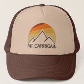 De heer Carrigain New Hampshire Retro Trucker Pet (Voorkant)