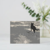 de heer Cat Briefkaart 010 (Staand voorkant)