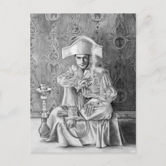 De heer Caterpijler - Briefkaart (Voorkant)