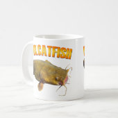 De heer Catfish Fishing Koffiemok (Voorkant links)