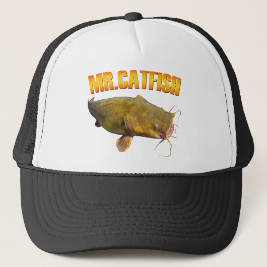 De heer Catfish Fishing Trucker Pet (Voorkant)