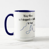 de heer Cheddar Cat Cup voor nitters Mok (Links)