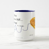 de heer Cheddar Cat Cup voor nitters Mok (Midden)