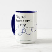 de heer Cheddar Cat Cup voor nitters Mok (Voorkant links)