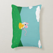 De heer Cheeseman the Mouse Accent Kussen (Voorkant(Verticaal))