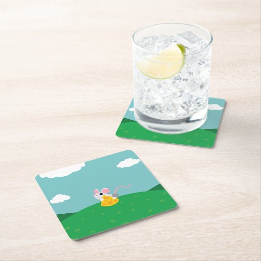 De heer Cheeseman the Mouse Kartonnen Onderzetters (Insitu)