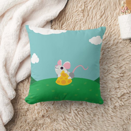 De heer Cheeseman the Mouse Kussen (Deken)