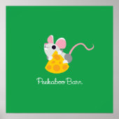 De heer Cheeseman the Mouse Poster (Voorkant)