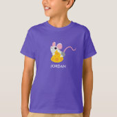 De heer Cheeseman the Mouse T-shirt (Voorkant)