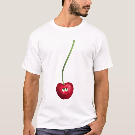 de heer Cherry T-shirt (Voorkant)