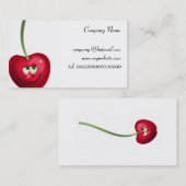 de heer Cherry Visitekaartje (Voorkant / Achterkant)