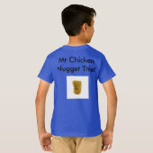 de heer chicken nugget thief kinder top (Achterkant volledig)