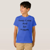 de heer chicken nugget thief kinder top (Voorkant volledig)